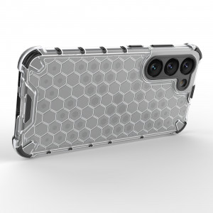 Гръб Honeycomb Armor със силиконов бъмпер - Samsung Galaxy S23 черен - Img 14