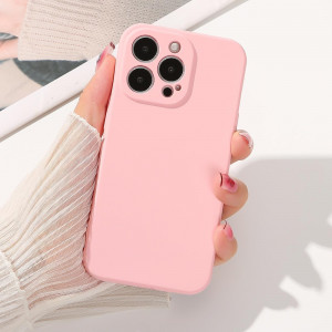 Гръб Silicone - Samsung Galaxy A14 / A14 5G бежов - Img 9