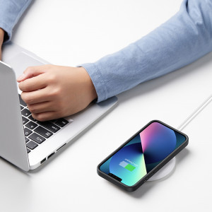 Гръб UGREEN Silky Silicone - iPhone 14 Plus черен - Img 12