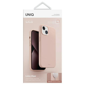 Гръб UNIQ Lino Hue Magclick - iPhone 14 Plus розов - Img 7