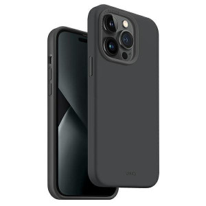 Гръб UNIQ Lino Hue Magclick - iPhone 14 Pro charcoal grey - Img 1