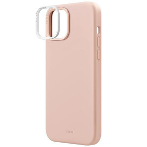 Гръб UNIQ Lino Hue Magclick - iPhone 15 розов - Img 4