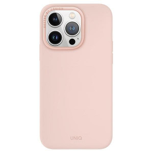 Гръб UNIQ Lino Hue Magclick - iPhone 15 Pro blush розов - Img 2