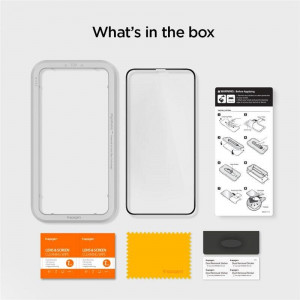 Закален стъклен протектор SPIGEN Align Master FC с инструмент за поставяне - iPhone 11 Pro Max - Img 18