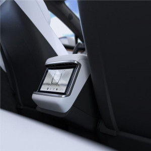 Закален стъклен протектор SPIGEN GLAS.TR SLIM за Tesla Model X 2022 / Model S 2021 черна рамка - Img 12