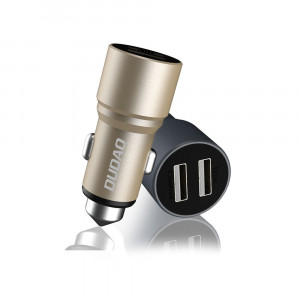 Зарядно за кола DUDAO 3.1A 2x USB Type A (R5) сиво - Img 5