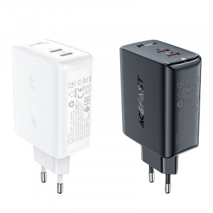 Зарядно за стена ACEFAST 50W PD GaN 2x USB Type C (A29) черно - Img 3