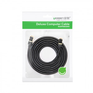 Интернет кабел UGREEN RJ45 Cat.7 STP LAN 10Gb/s 2m черен (11269) - Img 16