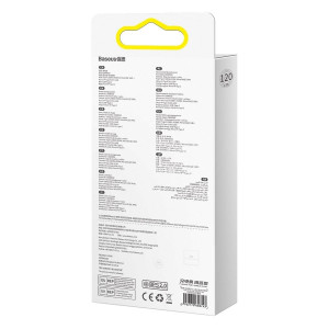 Кабел за зареждане и данни BASEUS Flash II USB Type C / USB Type A към USB Type C / Lightning / micro USB 100W 1.2m черен (CASS030101) - Img 11