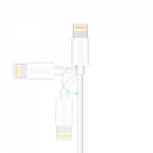 Кабел за зареждане и данни CHOETECH USB Type A към Lightning MFi 1.8m (IP0027) бял - Img 7