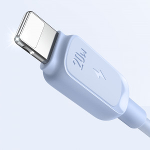 Кабел за зареждане и данни JOYROOM USB Type C към Lightning 20W 1.2m S-CL020A14 син - Img 8