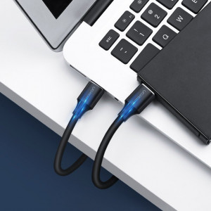 Кабел за зареждане и данни UGREEN US128 USB Type A 2.0 A към USB Type A 2m черен - Img 5