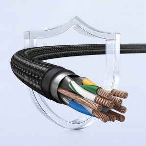 Кабел за зареждане и данни UGREEN US565 USB Type C към micro USB 3.0 5Gb/s 3A 0.5m сив - Img 8