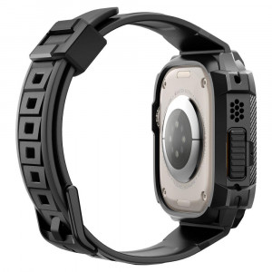 Калъф за корпус с каишка SPIGEN Rugged Armor Pro - Apple Watch Ultra 49mm / Ultra 2 49mm черен - Img 13