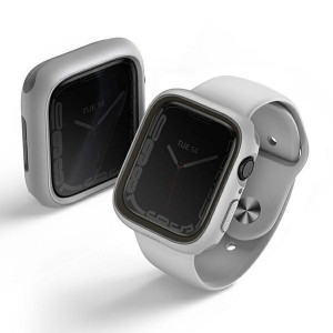 Калъф за корпус с рамка UNIQ Moduo - Apple Watch 40mm SE / 41mm Series 8 / 41mm Series 7 / 40mm Series 6 / 40mm Series 5 / 40mm Series 4 тебеширеносив - Img 3