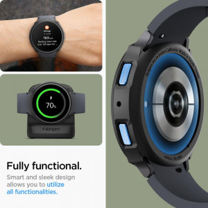 Калъф за корпус SPIGEN Liquid Air - Samsung Galaxy Watch6 44mm черен мат - Img 12