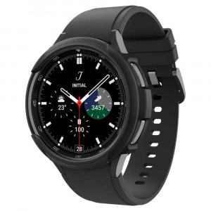 Калъф за корпус SPIGEN Liquid Air - Samsung Galaxy Watch6 Classic 47mm черен мат - Img 11