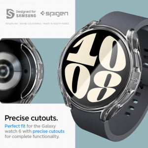 Калъф за корпус SPIGEN Ultra Hybrid - Samsung Galaxy Watch6 44mm прозрачен - Img 14