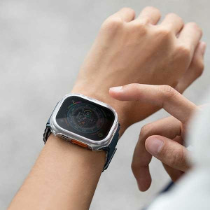 Калъф за корпус UNIQ Garde - Apple Watch Ultra 49mm / Ultra 2 49mm сив / smoked сив - Img 3