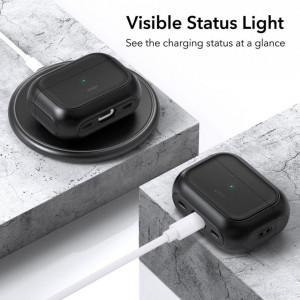 Калъф за слушалки ESR Orbit Halolock MagSafe - AirPods Pro 1 / 2 черен - Img 7