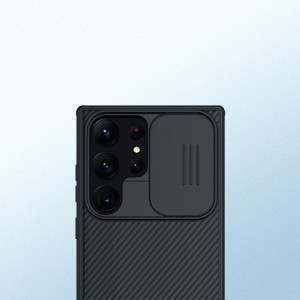 Калъф с подвижно покритие за камерата NILLKIN CamShield Pro - Samsung Galaxy S23 Ultra черен - Img 15