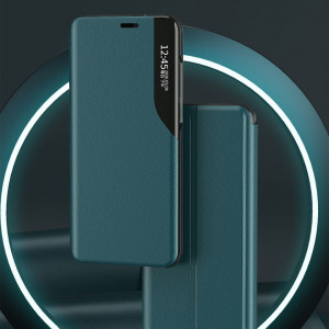 Калъф тип книга от еко кожа Eco - iPhone 13 Pro син - Img 2
