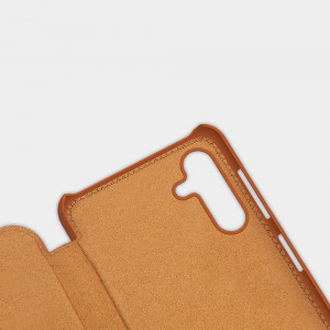 Калъф тип книга от еко кожа NILLKIN Qin - Samsung Galaxy A04s / A13 5G кафяв - Img 15