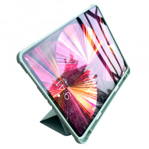 Калъф тип книга със Smart Sleep функция Stand Tablet - iPad Pro 12.9" (4th gen 2020) / Pro 12.9" (5th gen 2021) / Pro 12.9" (6th gen 2022) зелен - Img 6