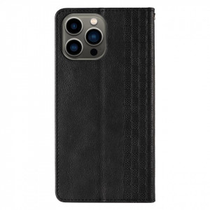 Калъф тип книга с връзка Magnet Strap - iPhone 12 Pro Max черен - Img 6