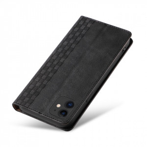 Калъф тип книга с връзка Magnet Strap - iPhone 13 mini черен - Img 9