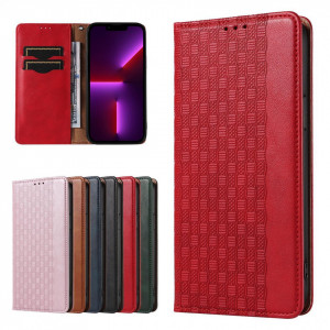 Калъф тип книга с връзка Magnet Strap - iPhone 14 Plus червен - Img 2