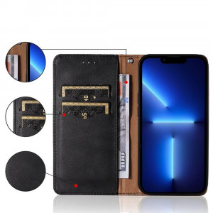 Калъф тип книга с връзка Magnet Strap - Samsung Galaxy A53 5G черен - Img 5