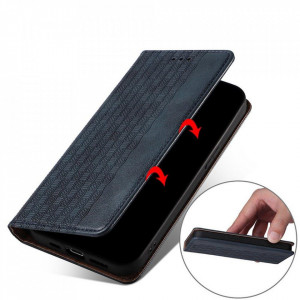 Калъф тип книга с връзка Magnet Strap - Xiaomi Redmi Note 11 Pro / 11 Pro 5G / 11E Pro 5G син - Img 3
