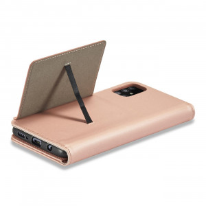 Калъф тип книга с външен джоб Magnet Card - Samsung Galaxy A04s / A13 5G розов - Img 13