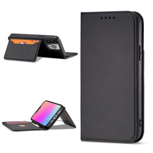 Калъф тип книга с външен джоб Magnet Card - Samsung Galaxy A23 / A23 5G черен - Img 12
