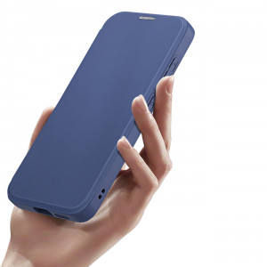 Калъф тип книга с прозрачен гръб DUX DUCIS Skin X Pro MagSafe - Samsung Galaxy S24+ син - Img 7