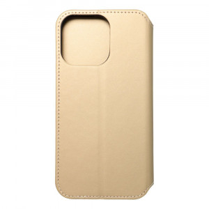 Калъф тип книга Dual Pocket - iPhone 15 Pro Max златист - Img 2