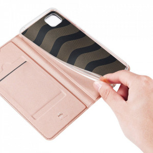 Калъф тип книга DUX DUCIS Skin Pro - Huawei Y5p розов - Img 6