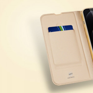 Калъф тип книга DUX DUCIS Skin Pro - iPhone 13 Pro син - Img 14