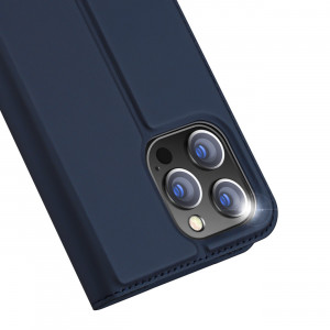 Калъф тип книга DUX DUCIS Skin Pro - iPhone 15 Pro Max син - Img 3