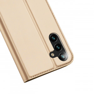 Калъф тип книга DUX DUCIS Skin Pro - Samsung Galaxy A14 5G златист - Img 3