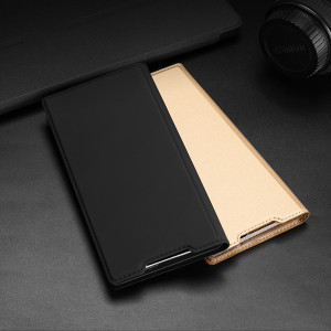 Калъф тип книга DUX DUCIS Skin Pro - Samsung Galaxy S22 Ultra златист - Img 19