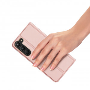 Калъф тип книга DUX DUCIS Skin Pro - Samsung Galaxy S23+ розов - Img 7