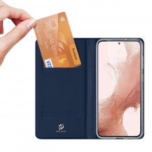 Калъф тип книга DUX DUCIS Skin Pro - Samsung Galaxy S23 син - Img 2