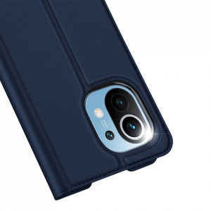 Калъф тип книга DUX DUCIS Skin Pro - Xiaomi Mi 11 син - Img 3