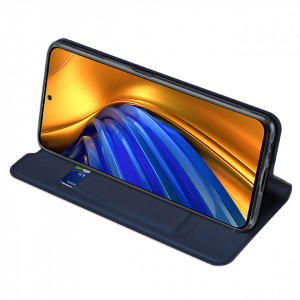 Калъф тип книга DUX DUCIS Skin Pro - Xiaomi Poco F4 син - Img 6