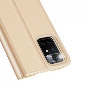 Калъф тип книга DUX DUCIS Skin Pro - Xiaomi Redmi 10 / 10 2022 / Note 11 4G златист - Img 2