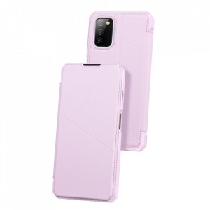 Калъф тип книга DUX DUCIS Skin X - Samsung Galaxy A03s розов - Img 3