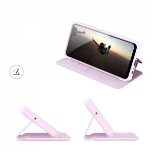 Калъф тип книга DUX DUCIS Skin X - Samsung Galaxy A03s розов - Img 8