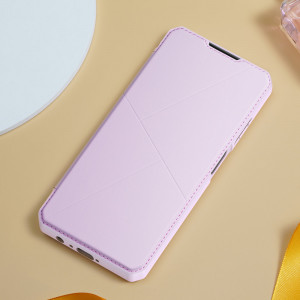Калъф тип книга DUX DUCIS Skin X - Samsung Galaxy A03s розов - Img 11